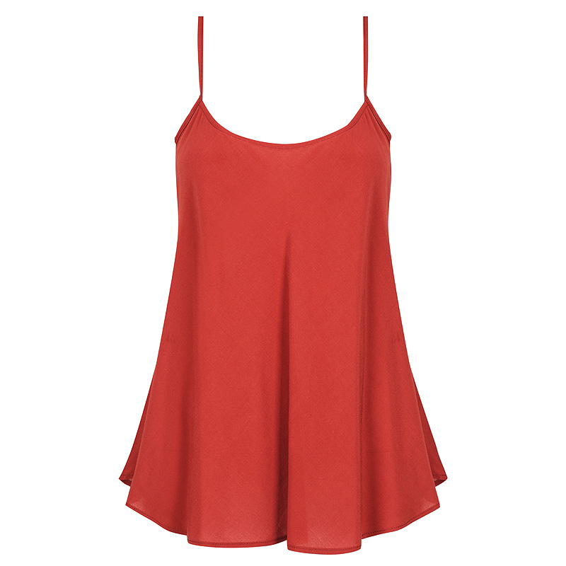 CLEARANCE: 'Soft Light' Viscose Cami in Sunset